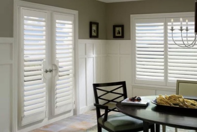 What are plantation shutters?