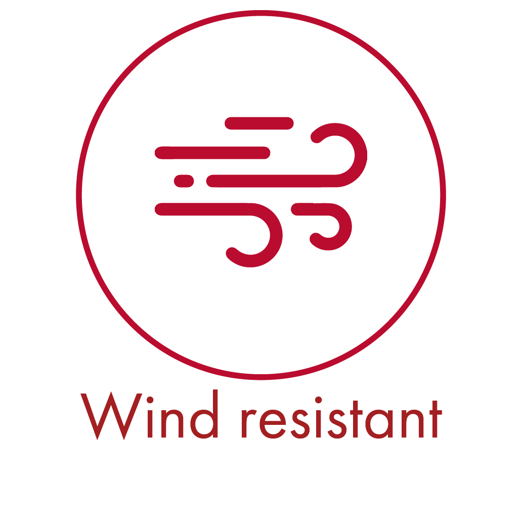 Wind resistant